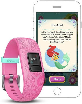 Garmin Vívofit junior 2 Disney Princess, Disney princezna, Pink