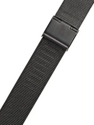 Black steely milanese bracelet for watches Estia 0549.591RB