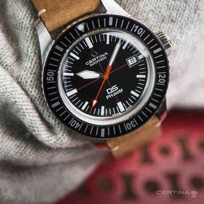 Certina DS PH200M Automatic Powermatic 80 C036.407.16.050.00 (+ spare strap)