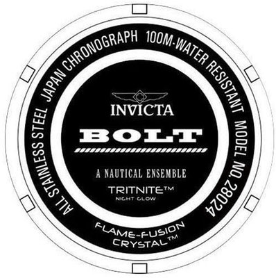 Invicta Bolt Quartz 52mm 28024