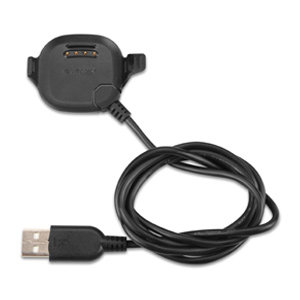 Garmin Charging and data USB cable with cradle for Forerunner 10/15 black (size XL)