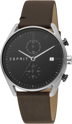 Esprit Lock Chrono Black Brown ES1G098L0015