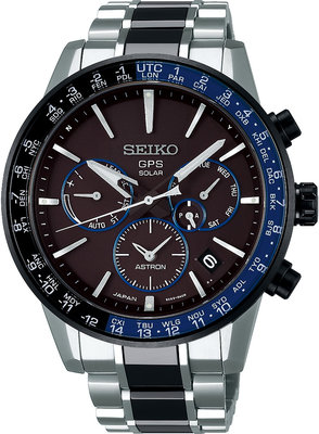 Seiko Astron GPS Solar Dual Time SSH009J1 Hodinky 365