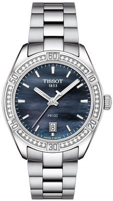 Tissot PR 100 Lady Quartz Sport Chic Diamants T101.910.61.121.00 Special Edition