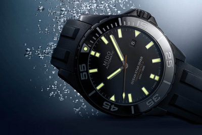 Mido Ocean Star Captain Diver Automatic Caliber 80 Si COSC Chronometer M026.608.37.051.00