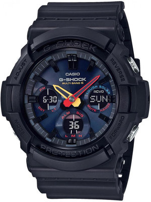 Casio G-Shock Original GAW-100BMC-1AER Black x Neon "Neo Tokyo" Series