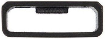 Silicone strap Garmin 22mm (pro Fenix), black, 2ks