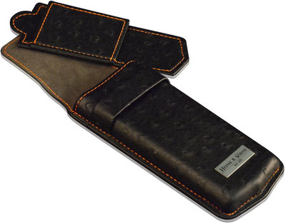 Travel leather watch case Heisse & Söhne Mondo 70019-92