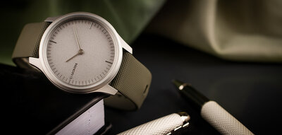 Garmin Vívomove 3 Style, Silver / Green Band