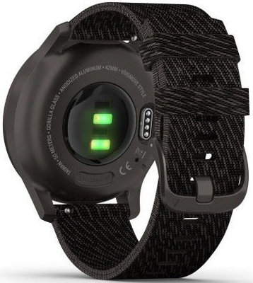 Garmin Vívomove 3 Style, Slate / Black Nylon Band