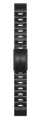 Metal bracelet Garmin QuickFit 22mm, titanium DLC (Fenix 7/6/5