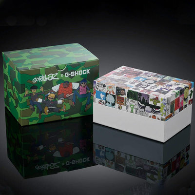 Casio G-Shock Original GA-2000GZ-3AER Carbon Core Guard G-Shock x Gorillaz Camo Limited Edition (+ spare strap)