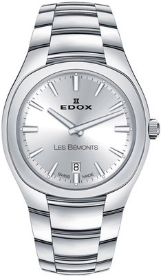 Edox Les Bémonts Quartz Ultra Slim Date 57004-3-ain | Hodinky-365.com