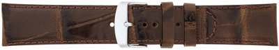 Leather strap Mavex W-080-B, Brown