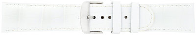 Leather strap Mavex W-080-D, White