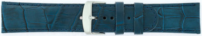 Leather strap Mavex W-080-F, Blue