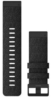 Nylon strap Garmin 26mm (for Garmin Fenix 8/7X/6X (51mm), Tactix, etc.), grey, QuickFit, 010-12864-07
