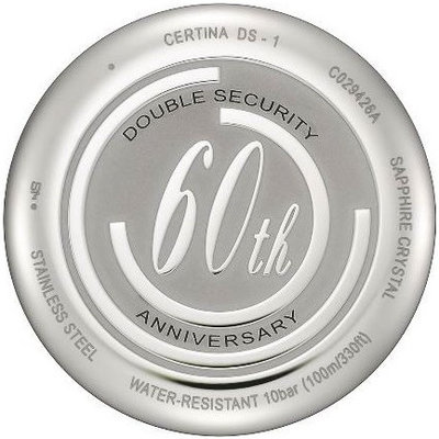Certina DS-1 Big Date Powermatic 80 Nivachron C029.426.11.091.60 DS Concept 60th Anniversary Special Edition