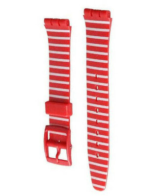 Women's red plastic strap Swatch AGR154I