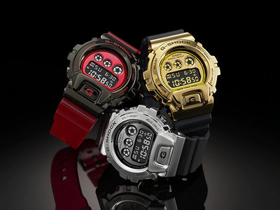 Casio G-Shock GM-6900G-9ER Metal Covered - DW-6900 Release 25th Anniversary Edition