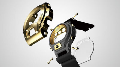 Casio G-Shock GM-6900G-9ER Metal Covered - DW-6900 Release 25th Anniversary Edition