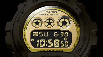 Casio G-Shock GM-6900G-9ER Metal Covered - DW-6900 Release 25th Anniversary Edition