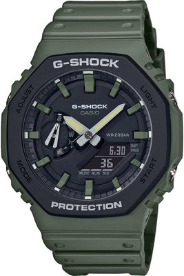 Watch Casio G Shock Original GA 2110SU 3AER Carbon Core Guard Utility Colors Series