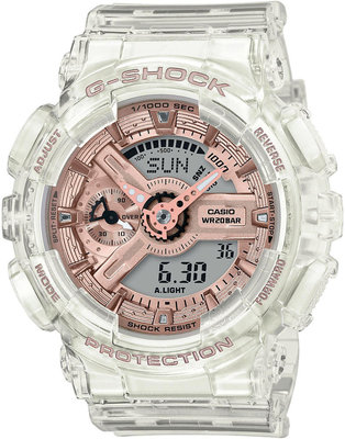 Casio G-Shock Original GMA-S110SR-7AER With Series Transparent x Pink Gold Collection