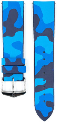 Rubber strap Hirsch John L 0928088080-2, camouflage, natural rubber, length L, Quick Release