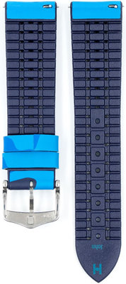 Rubber strap Hirsch John L 0928088080-2, camouflage, natural rubber, length L, Quick Release