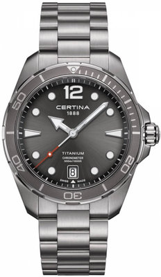 Certina ds on sale titanium quartz