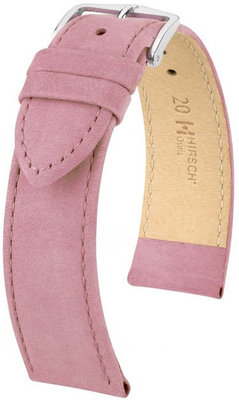 Pink leather strap Hirsch Osiris M 03433122-2 (Calfskin)