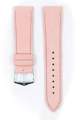 Pink leather strap Hirsch Osiris M 03433122-2 (Calfskin)