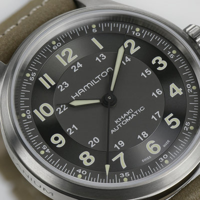 Hamilton Khaki Field Titanium Automatic H70545550