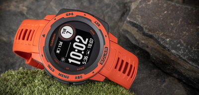 Garmin Instinct Solar Red Optic