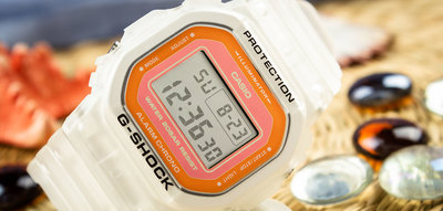 Casio G-Shock Original DW-5600LS-7ER Color Skeleton Series