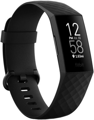 Fitbit Charge 4 Special Edition (NFC, GPS, FitbitPay) Black (+ spare strap)
