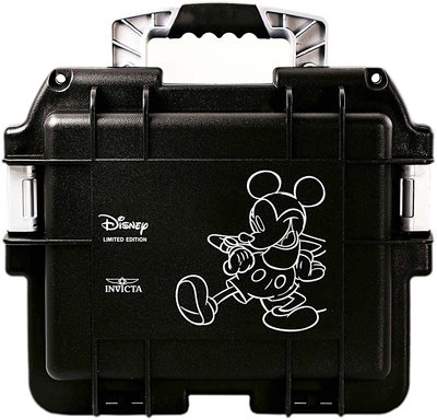 Invicta watch box with 3 slots black Disney (DC3MKY/BLK)