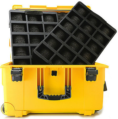 Invicta watch box with 50 slots yellow (DC50YEL)