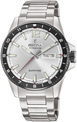 festina titanium watch