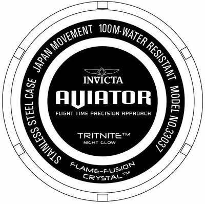 Invicta Aviator Quartz 33037