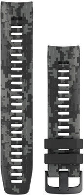 Strap for Garmin Instinct Solar, Graphite Camo