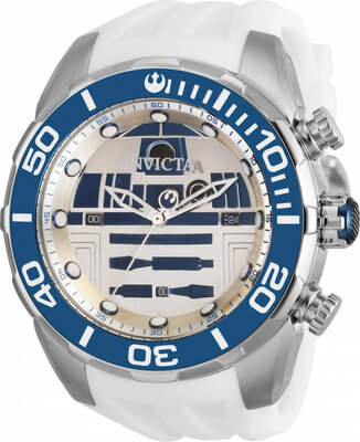 Invicta Star Wars Quartz 50mm Chronograph 35084 R2-D2 Limited Edition 1977pcs