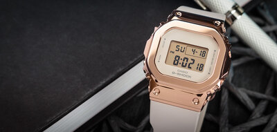 カシオ G-SHOCK GM-S5600PG GMS5600PG-1 | Rose Gold Women's Watch G-SHOCK | CASIO