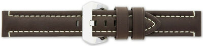 Leather strap Mavex HYP-04-T.MORO, Brown