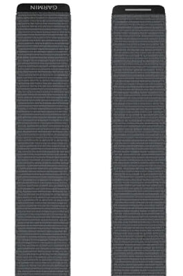 Strap Garmin UltraFit 26mm, nylon, grey (Fenix 7X/6X/5X, Tactix aj.)
