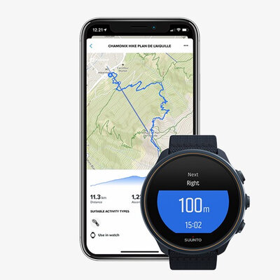 Suunto 9 G1 Baro Granite Blue Titanium