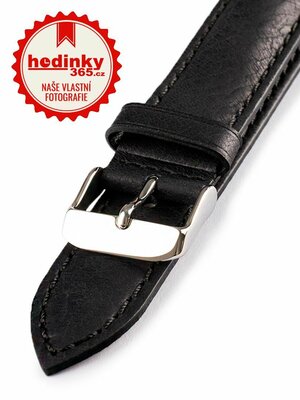 Unisex leather black strap HYP-06-NERO