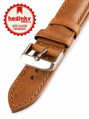 Unisex leather brown strap HYP-06-VANIGLIA