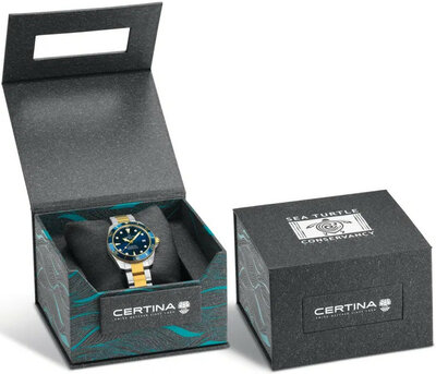 Certina DS Action Automatic Powermatic 80 C032.807.22.041.10 Sea Turtle Conservancy Special Edition